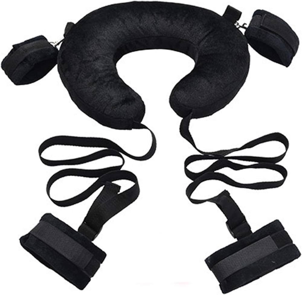 Bộ bạo dâm khóa tay chân có gối kê đầu êm ái 3