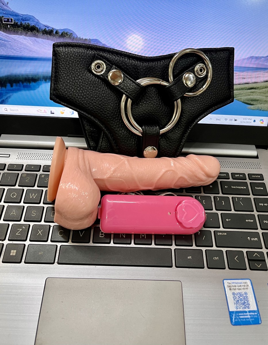 Bộ dương đai đeo có bừu rung kích thích 1