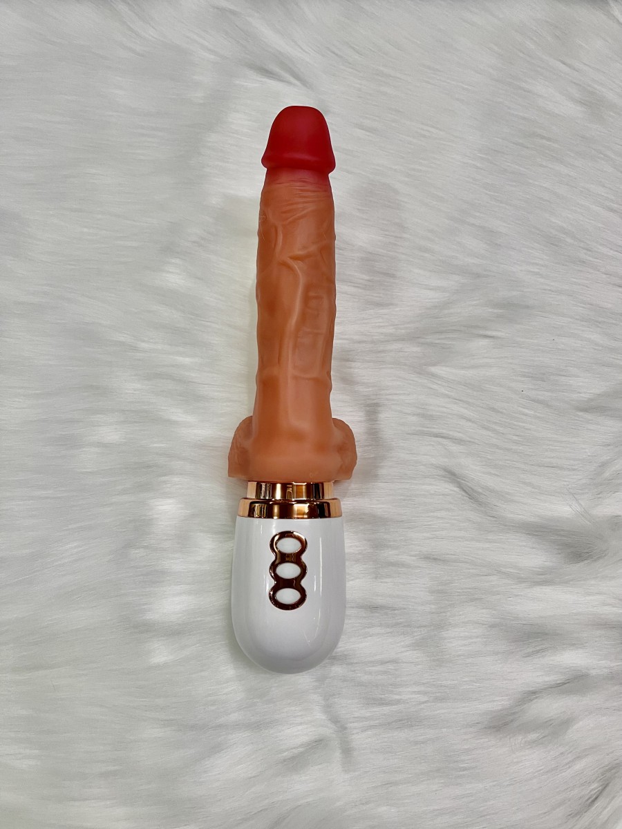 Dương đa năng rung thụt nhiều chế độ phát nhiệt điều khiển từ xa 6