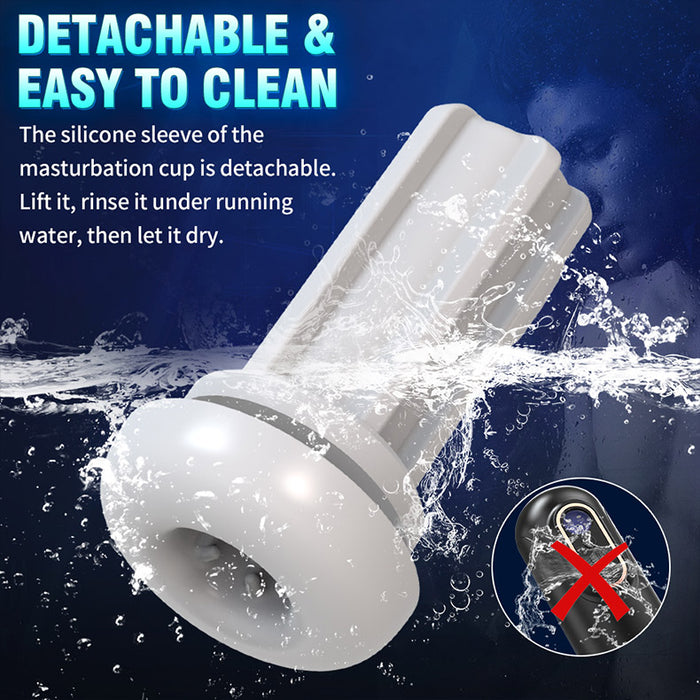 Máy thủ dâm tự động cao cấp DORIS rung hút thụt 9