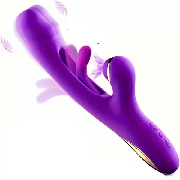 Dương vật 3 trong 1 rung hút đá lưỡi độc đáo 1