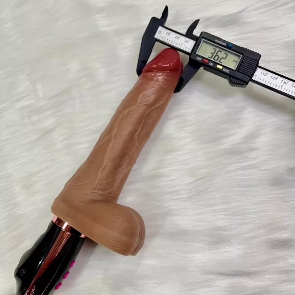 Dương vật giả rung thụt, phát nhiệt Muha cầm tay mạnh mẽ 6