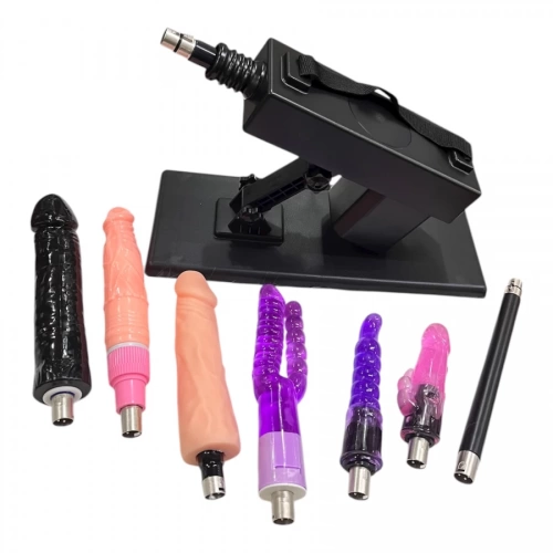 Máy thủ dâm cao cấp máy khoan 6đầu và 1 thanh nối siêu mạnh