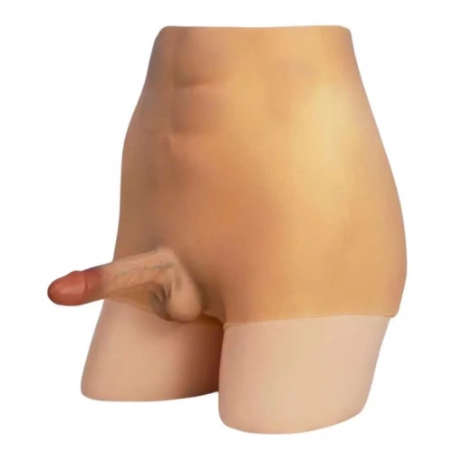 Quần dương vật giả size nhỏ đặc ruột 6 múi siêu mềm