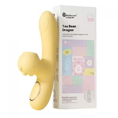 Dương Vật 2 Nhánh Mini Rung Hút Nhiệt