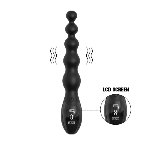 Kích hậu Loviss Aaron Beads Anal Plug rung kích thích siêu phê