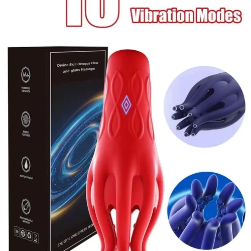 Máy Tập dương vật 8 Nhánh Bạch tuộc