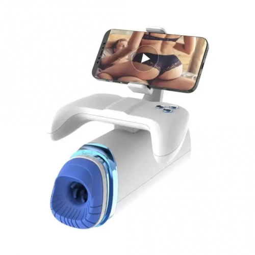 Âm Máy bay bú mút thụt xoay 360 độ kèm giá đỡ điện thoại 