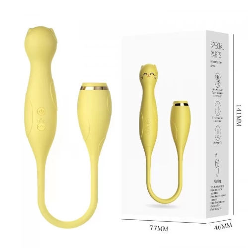 Mèo mát xa 2 đầu rung kích thích điểm G-hậu môn