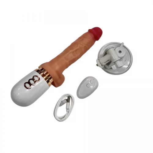 Dương đa năng rung thụt phát nhiệt điều khiển từ xa