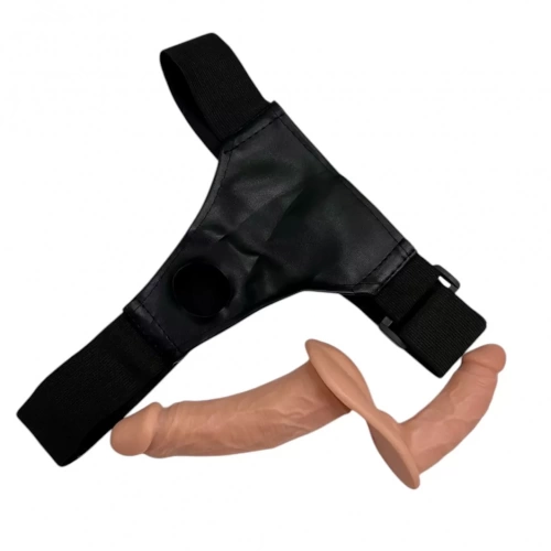 Dương vật giả 2 đầu có dây đeo không rung