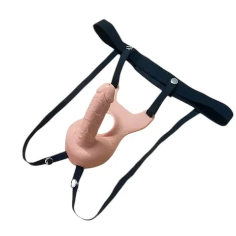 Dương vật giả dây đeo lỗ bìu