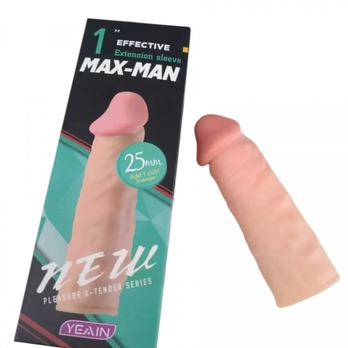 Bao cao su đôn dên Max Man tăng 2.5cm