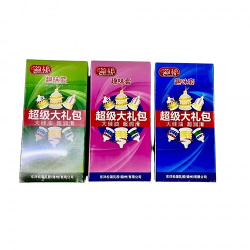 Hộp 6 bao cao su gân-gai-râu-bi