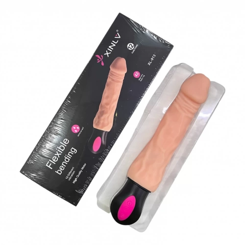 Dương vật giả XL-913 phát nhiệt 12 chế độ rung