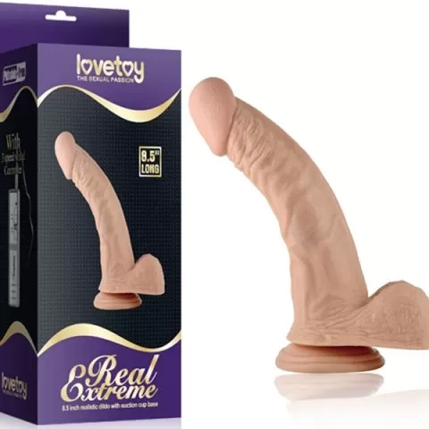 Dương rung 8.5inch Lovetoy Real Extreme có đế 